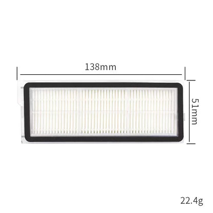 Fit For (Roborock Qrevo Edge / EdgeC / Edge S5A / 5V1 / Curv) Vacuum Parts Main Roller Side Brush Hepa Filter Mop Cloth Dust Bag