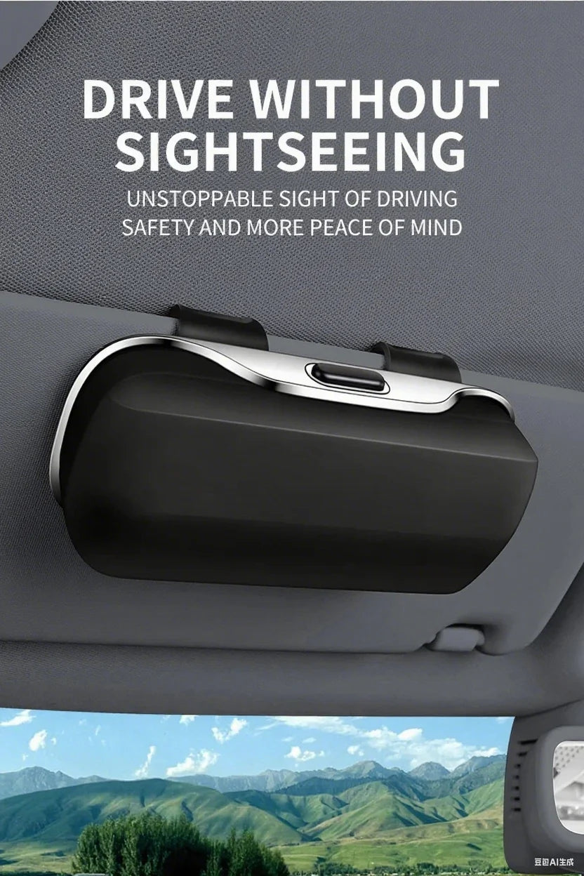 For Volvo XC40 XC60 XC70 XC90 S40 S60 S90 V40 V50 V60 V90 Car Visor Sunglasses Glasses Case Glasses Holder Clip Box Accessories