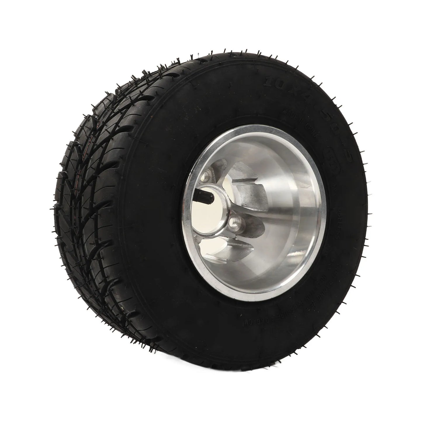10x4.50‑5 Tire with Hub Explosionproof Antislip Universal for ATV UTV Go Kart Agricultural Vehicle