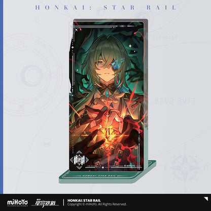 Sunsyea Honkai Star Rail Official Merch miHoYo Original Authentic Light Cone Series Acrylic Quicksand Ornament Himeko Seele