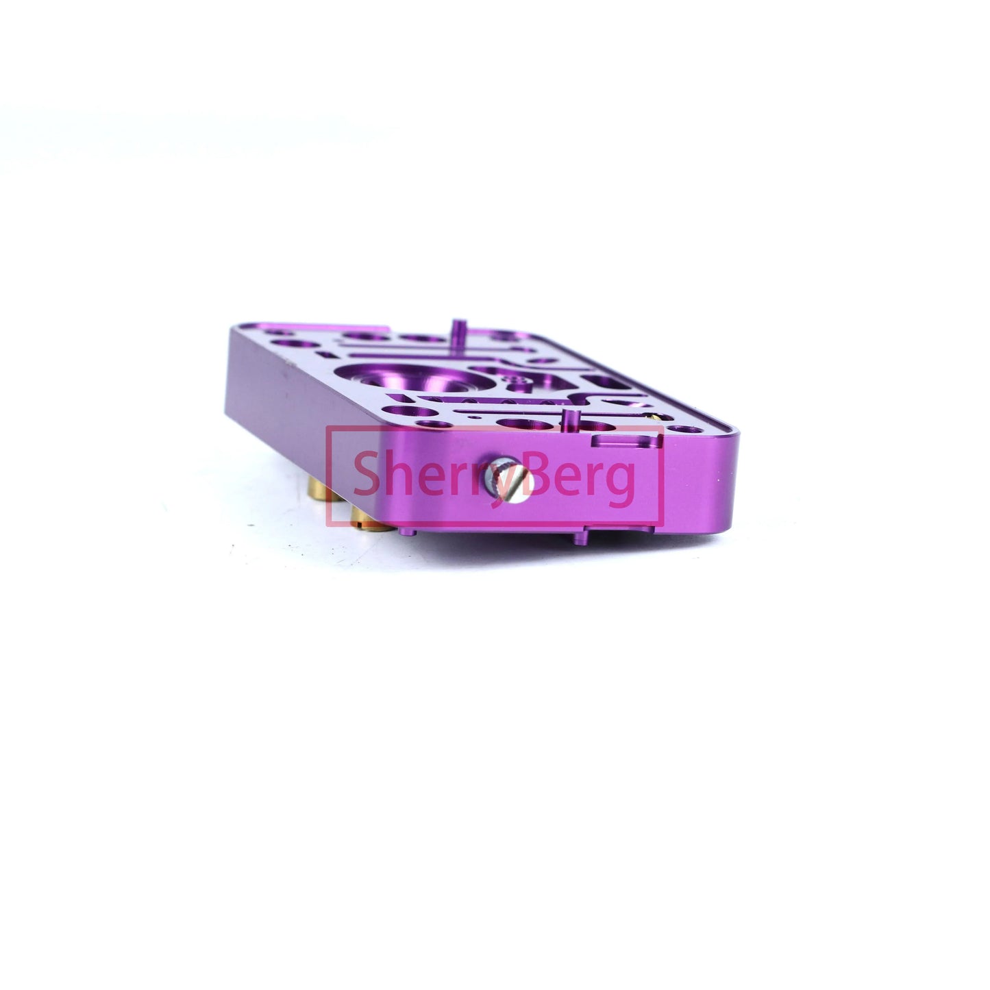 SherryBerg Billet Race Calibrated Carburetor Metering Block for Race Karb 4150 Carb Purple 850 CFM Carburetor Series Top Quality