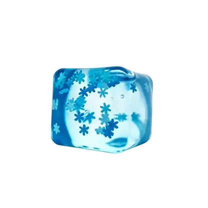 6/8/10/12 PCS Ice Cube Squishy Sensory Toys Stress Square Soft Touch Squeeze Office Stress Relief Toys for Adults Favors Gifts