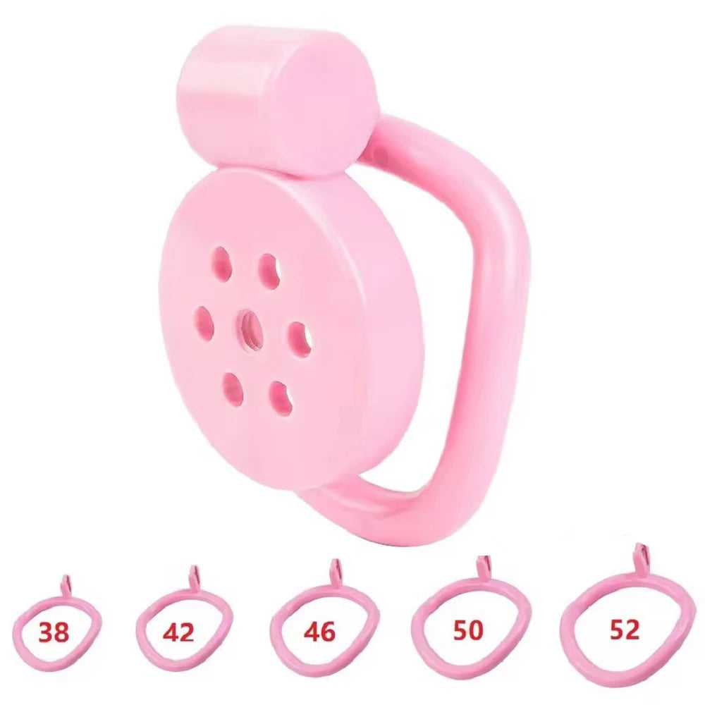 2026 Male Penis Chastity Cage Set Small Chastity Cage 5 Cock Rings With Urethral Sound Plug Penis Bondage Slave Man Sex Toy