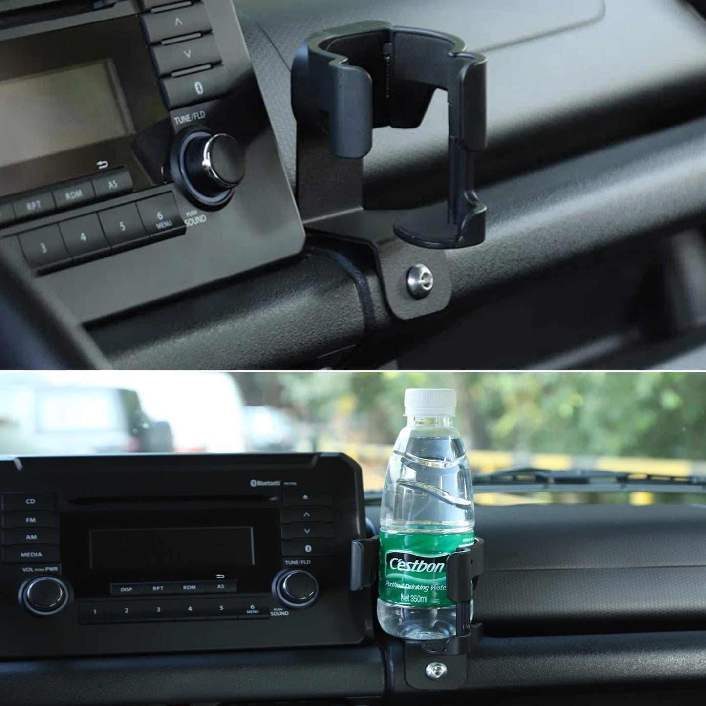 Car Co-pilot Handle Expansion Storage Box Multi-Function Cup Phone Holder Stand for Suzuki Jimny JB64 JB74 2019-2025 Accessories