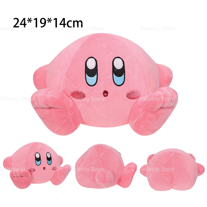 HOT Kirby Plush 25 Styles Kawaii Star Kirby Grey Ghost Kirby Pink Blue Green Red Plush Toy Cute Heart Kirby Doll Birthday Gift