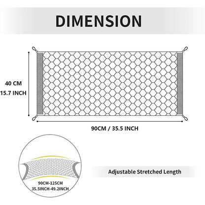 Car Roof Storage Net Pocket Car Roof Net Pocket Strong Load-Bearing Large Capacity Luggage Suspension Net Car Storage