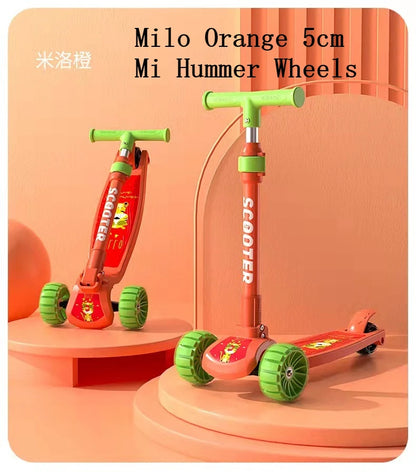 Children’s scooter for 14-year-olds:suitable for boys and girls, designed to help children develop their sense of balance
