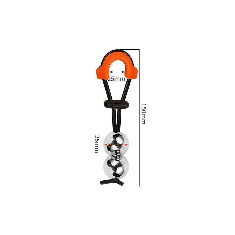 Reusable Stainless Steel Solid Ball Stretching Amplification Trainer Adjustable Household Items Adult Male Exercise Equipment