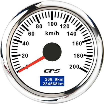 30/60/80/120/200 Km/h GPS Speedometer 52MM Car Truck Speed Gauge Meter With GPS Antenna With 7 Color Backlight 9-32V