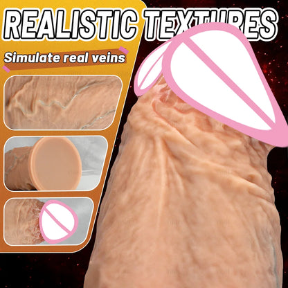 Realistic Penis For Women Dildos Silicone Thick Dildo Anal Vaginal Masturbation Suction Cup Big Dick Butt Plug Adult Sex Toys