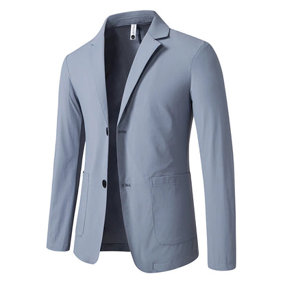 2026 New Summer Sunscreen Jacket for Men's Fattened Plus Size Fat Man Business Casual Suit Men's Top Single Piece