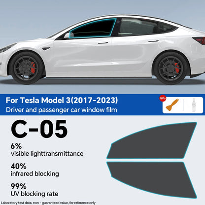 Pre-Cut Car Window Privacy Tint Film For Tesla Model 3 2020-2023 Auto solar UV Protector films for Tesla Model 3 Highland 2024