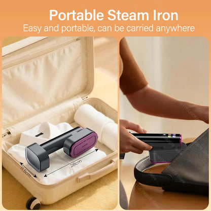Portable Handheld Steam Ironing machine Folding Hanging Garment Steamer Clothes Clothes Iron Wet Dry Ironing Machine Home Travel