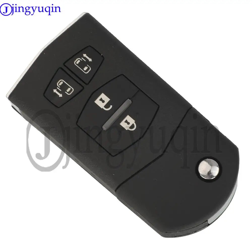 jingyuqin 4BT SKE126-01 433mhz ID63 Flip Car Remote Key For MAZDA 2 M2 Demio 3 M3 Axela 5 M5 Premacy 6 M6 Atenza 8 M8 MPV CX7