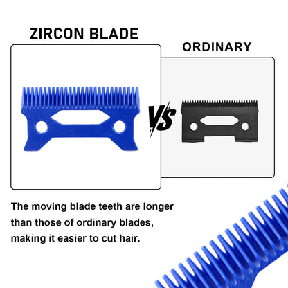 For JUCAI JC06 8148 V003 R66 M10 Madeshow Wmark VGR ROSYOUS Hair Clipper Accessories Replacement Zircon Blade CRUNCH DLC Blade