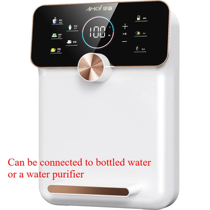 220V Pipeline Machine Wall-Mounted No Inner Liner Dual Purpose for Bottled Water/Water Purifier UV Smart Hot Water Dispenser