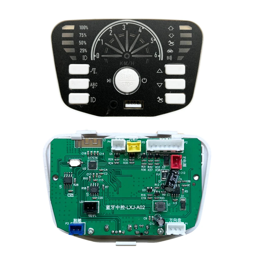 12V 24V Multi Functional Children's Electric Ride on Car MP3 Music Forward Backward Start Power Central Controller Motherboard