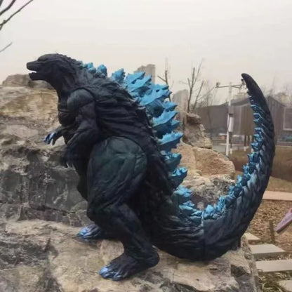 24cm Godzilla King of Monsters Runaway Mechanical Red lotus Planet Godzilla Action Figure Collection Model Toy Kid Birthday Gift