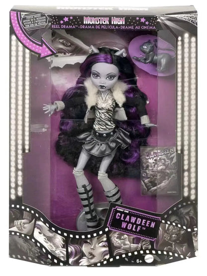 Monster High Reel Drama Lagoona Blue G1 Classic Black White Reproduction Collectible Fashion Doll For Adult Collectors