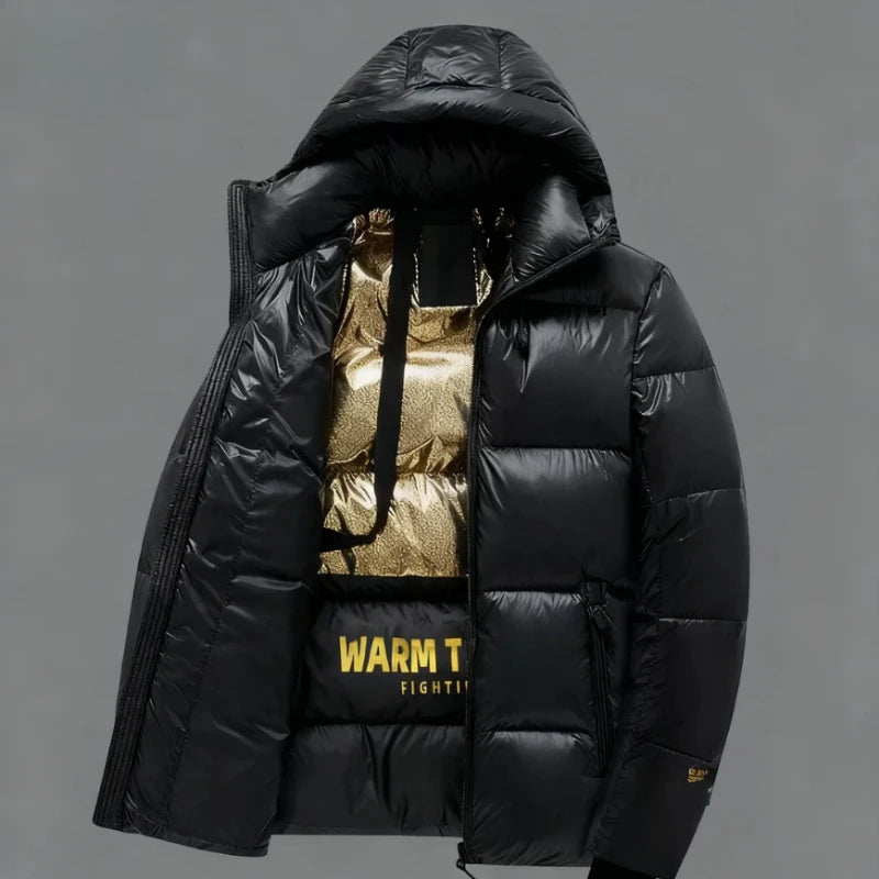 Thick Warm Outerwear Parkas for Men Loose Casual Hooded Puffer Jacket Autumn Winter Versatile High-quality Padded Jacket for Men