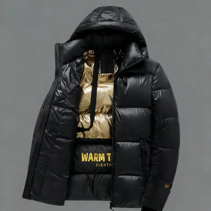 Thick Warm Outerwear Parkas for Men Loose Casual Hooded Puffer Jacket Autumn Winter Versatile High-quality Padded Jacket for Men