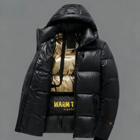 Thick Warm Outerwear Parkas for Men Loose Casual Hooded Puffer Jacket Autumn Winter Versatile High-quality Padded Jacket for Men