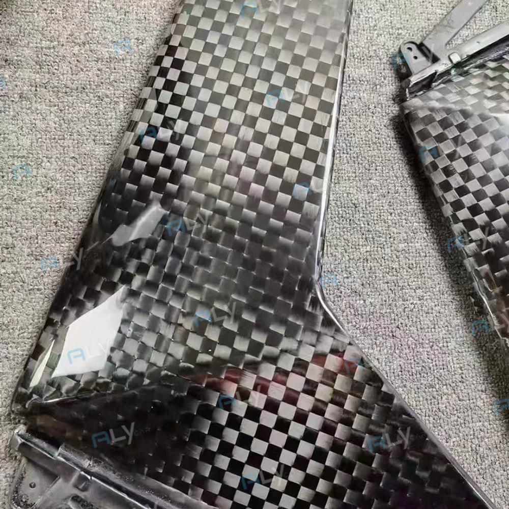 Premium Black Plaid Forged Carbon Fiber Vinyl Car Body Wrap Film For Vehicle Motorcycle Protecto Car Sticker Car Accessories