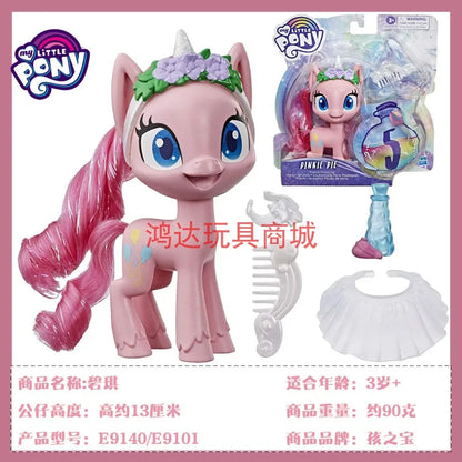 My Little Pony Figure Rainbow Dash Pinkie Pie Shining Armor Spike Fluttershy Princess Cadence TOY