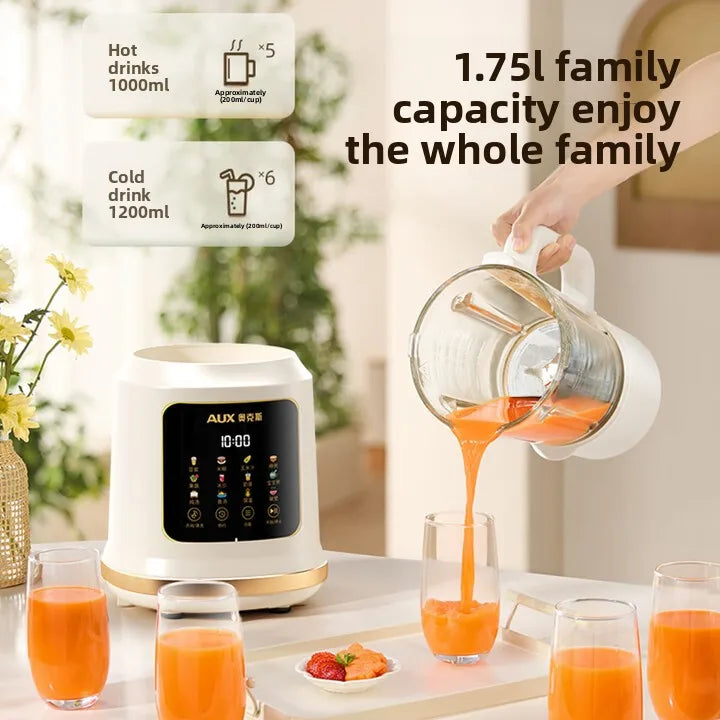Innovative Soy Milk Maker with Advanced Juice Extraction Function and Automatic Reservation 1.75L PB109A 220V