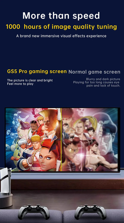 New RS5 Pro console Home TV games Mini console NES Classic retro PS games Double play games Birthday gifts Casual entertainment