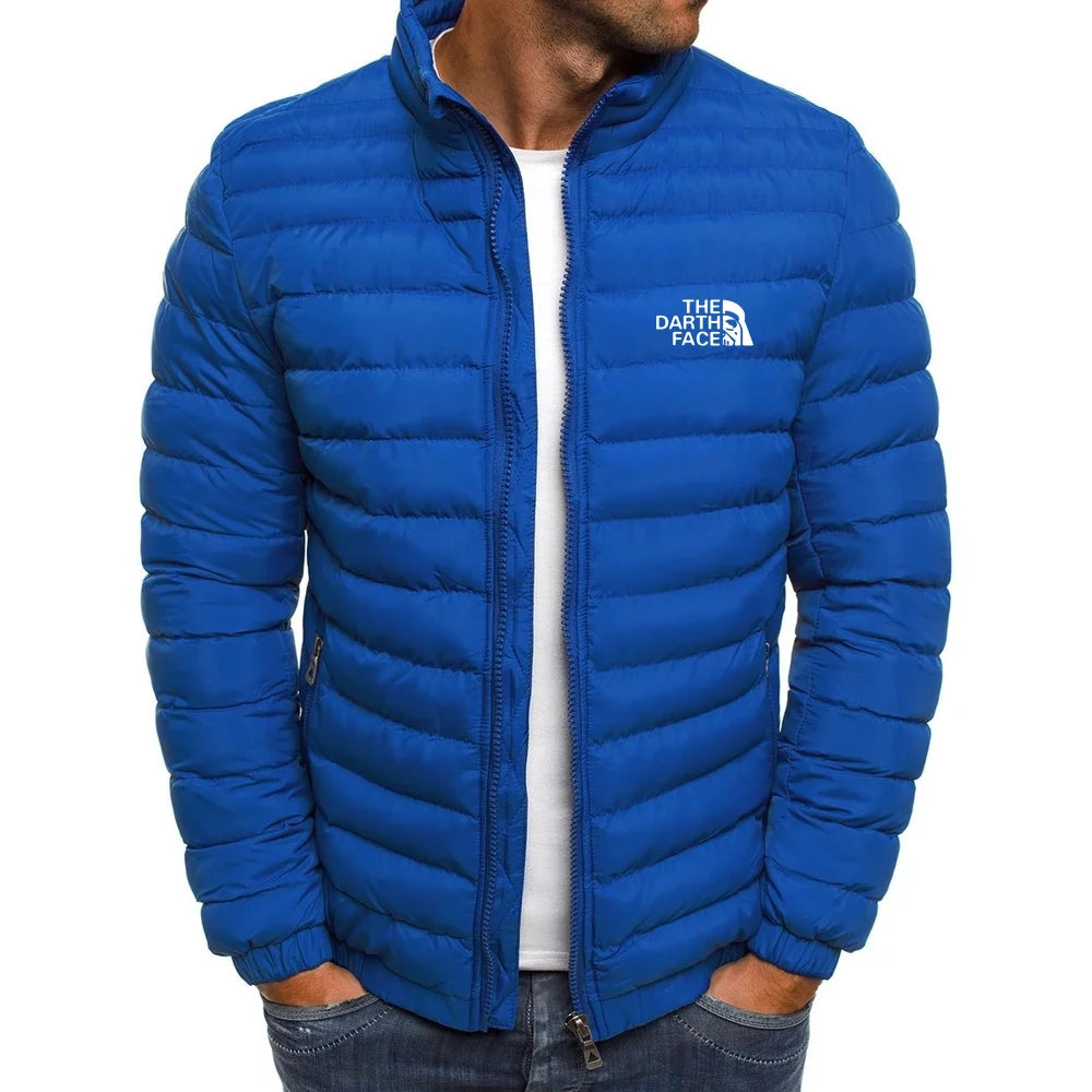 Thick Men New Warm Parka Jackets Winter Casual Men's Outwear Coats Solid Stand Collar Male Windbreak Cotton Padded Down Jacket