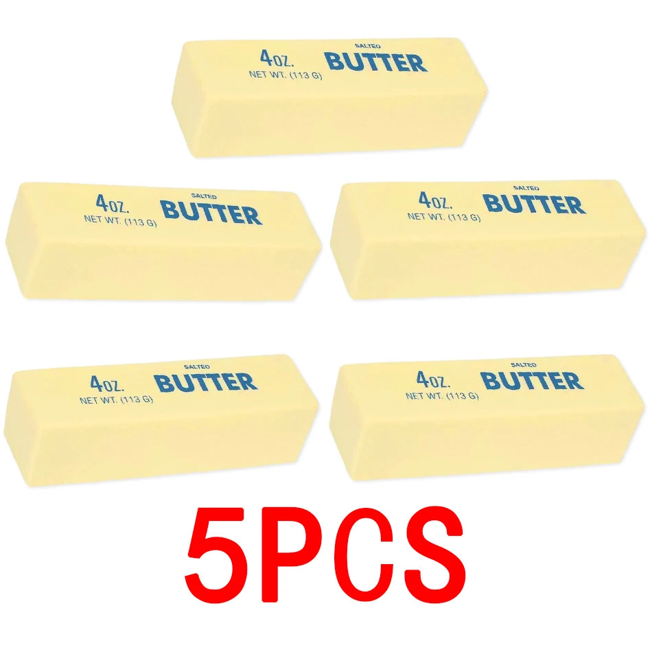 1-5PCS Butter Stick Squishy Toy Slow Rising Squeeze Toy Butter Bar Brick Squishy Fidget Toy Anti Stress Release Hand Relax Gift