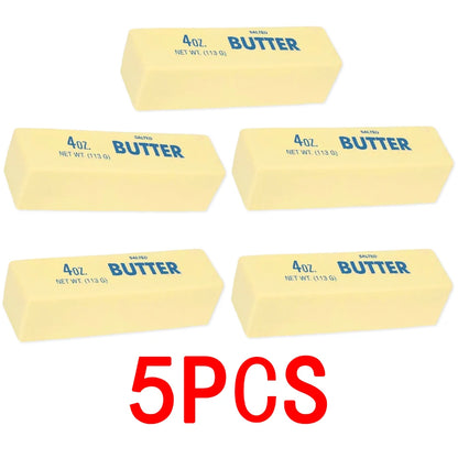 1-5PCS Butter Stick Squishy Toy Slow Rising Squeeze Toy Butter Bar Brick Squishy Fidget Toy Anti Stress Release Hand Relax Gift