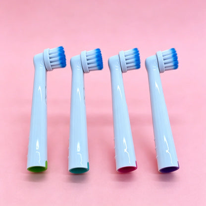 EB17U-PRO Wholesale 4/8/16pcs Set/lot Electric Toothbrush Head For Oral B PRO 6000 500 Sensitive Replacement Brush Heads D18