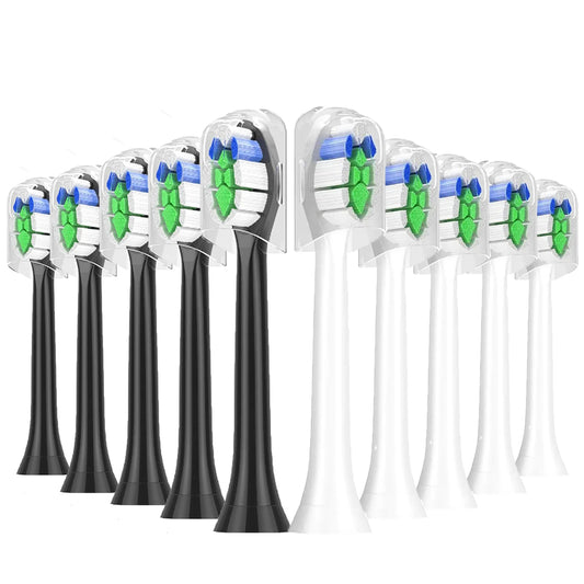 2-20 Pack Replacement Toothbrush Heads Compatible with Philips Sonicare Electric Toothbrush Heads 4100 6500 6100 7500 5300 1100