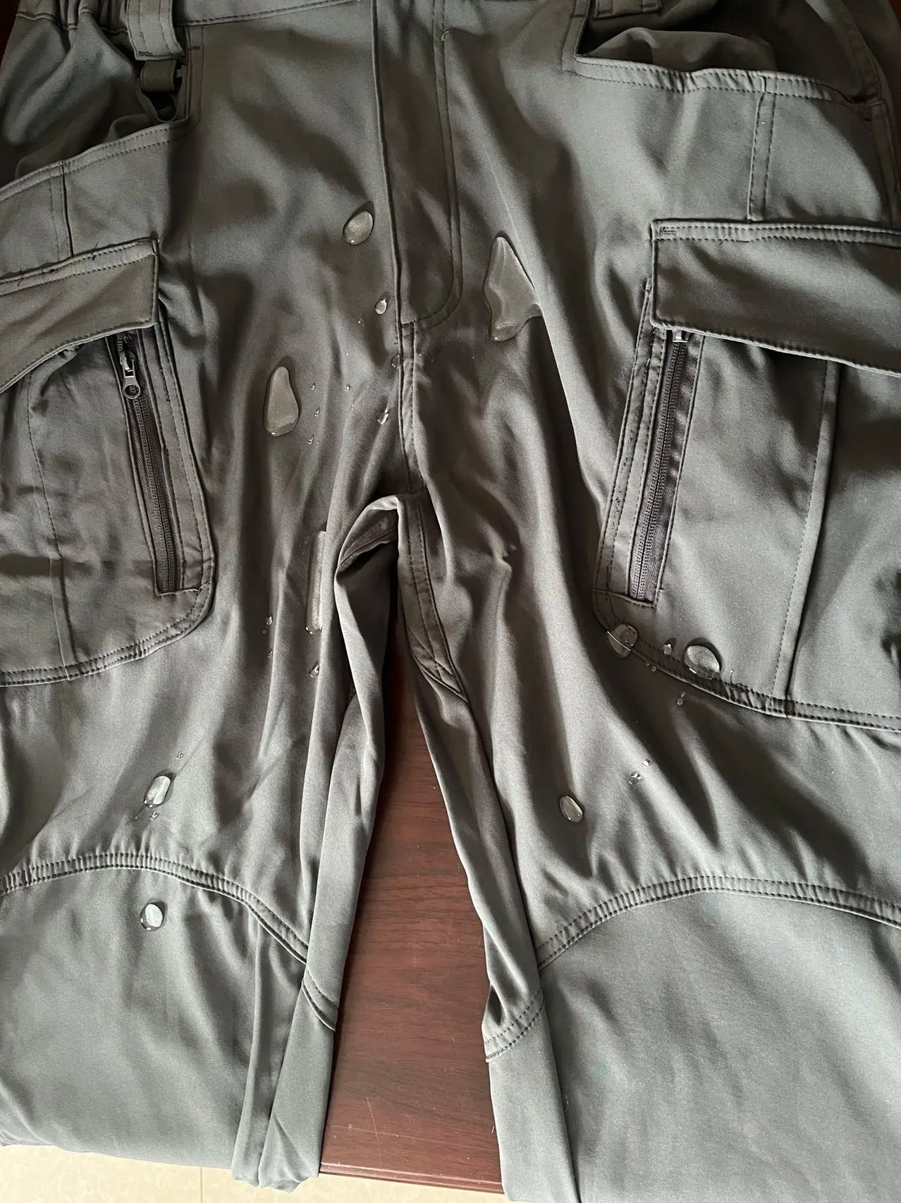 Mens Spring Autumn Pants Hiking Camping Climbing Army Combat Running Cargo Military Tactical Casual Trousers Softshell Elastic