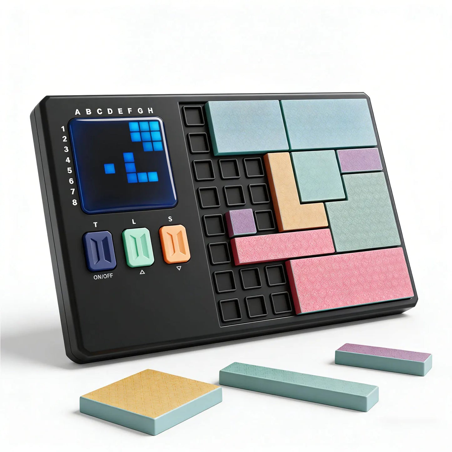 Smart Electronic Logic Puzzle Game 500+ Levels Brain Teaser Board Game STEM Educational Toy Portable Travel Gift for Kids