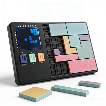 Smart Electronic Logic Puzzle Game 500+ Levels Brain Teaser Board Game STEM Educational Toy Portable Travel Gift for Kids
