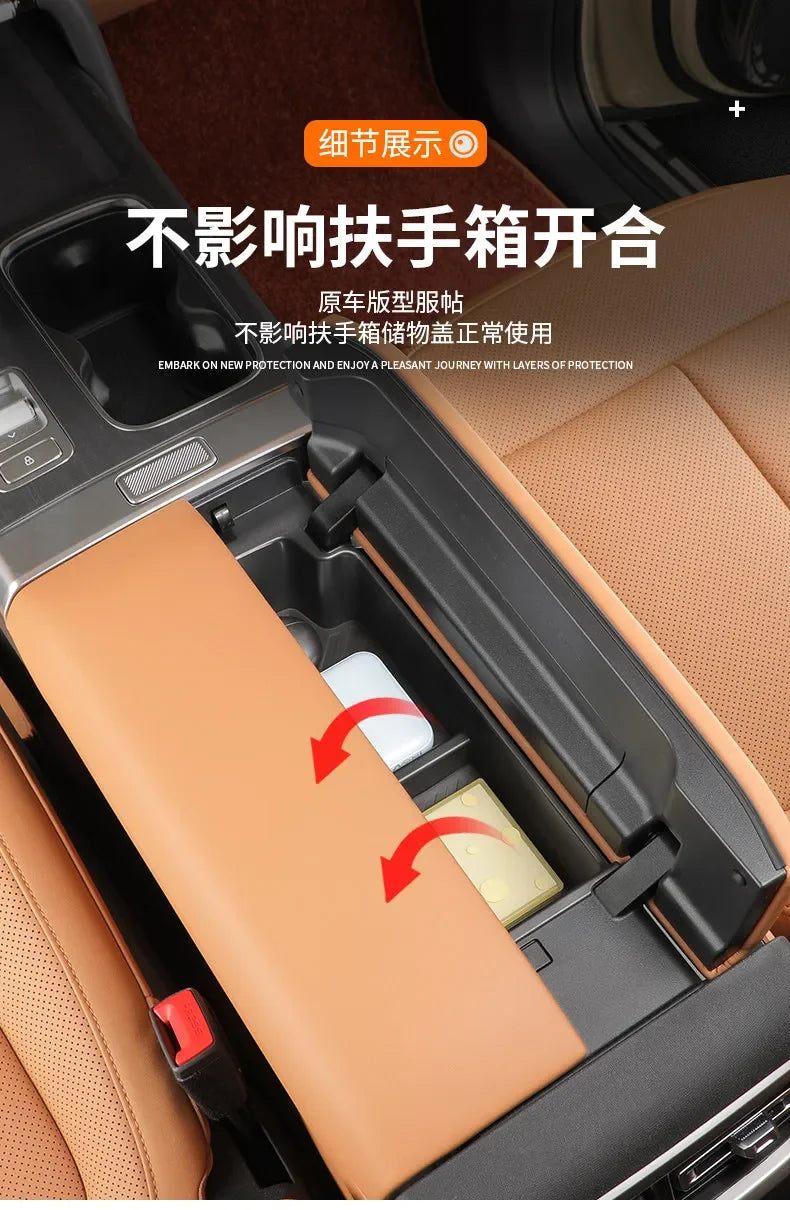 For Chery iCAR V27 2026 Silicone Central Control Lower Storage Box Interior Storage Privacy Box Modification Accessories