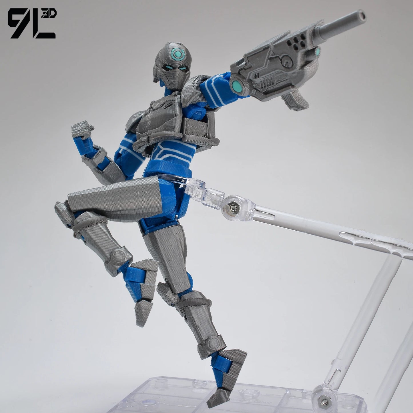9L3D Printed Invincible Tech Jacket Toys Action Figures Titan13 T13 Dummy 13 Superheroes Multi-Jointed Movable Shapeshift Toys