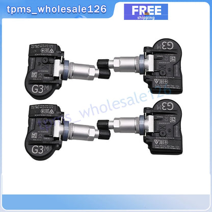 BDEL37140 Tire Pressure Monitor Sensor 4PCS For Mazda 2 3 5 CX-9 MX-5 IV B-Hatch Xev CX-30 CX-5 Fiat 124 TPMS 433MHZ BDEL-37-140