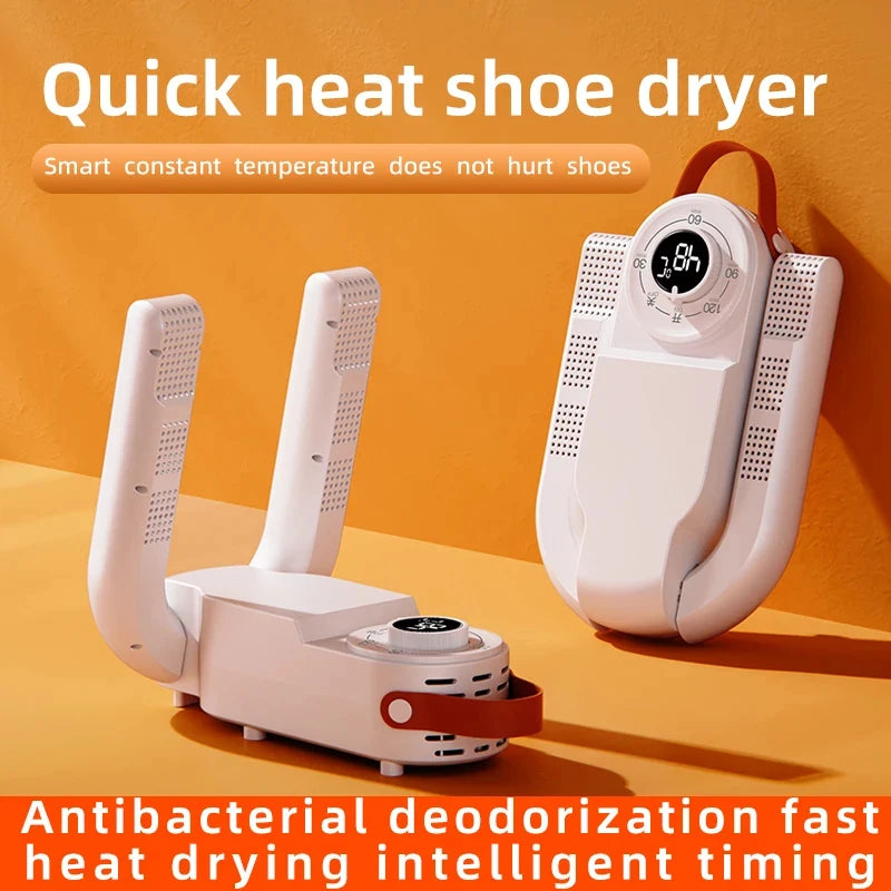 New hot shoe dryer shoe dryer folding drying retractable intelligent shoe dryer artifact can be folded and easily stored.