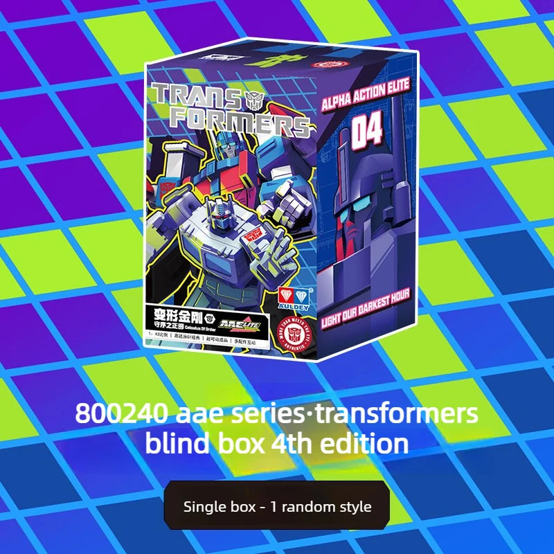 New Shockwave Transformers Toys G1 Classic Characters Collectible Grade Figure Blind Box AULEDY Optimus Prime Fun Anime Gifts