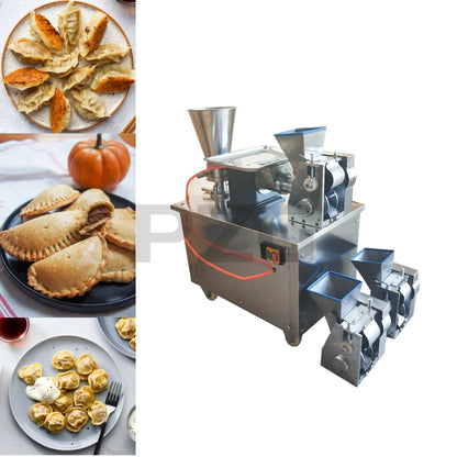 Automatic Mini Ravioli Pierogi Pelmeni Gyoza Tortellini Dumpling Maker Small Fully Empanada Samosa Making Machine
