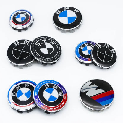 4Pcs/Set 56MM/68MM wheel hub center cap For BMW M X1F48 F13 G16 F33 E24 G23 G30 E70 F91 E92 F11 G80 X6E71 E86 F10 G60 G22 E46