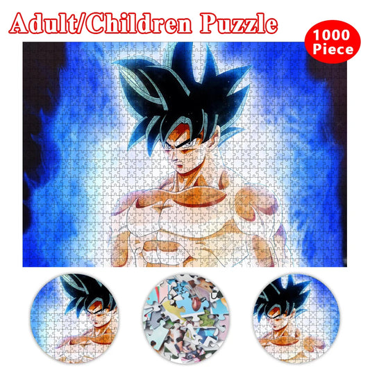 Dragon Ball Z Future Trunks Jigsaw Puzzles 1000 Pieces Wooden Pedagogical Toys Brain Teaser for Adults Children Fun Board Games