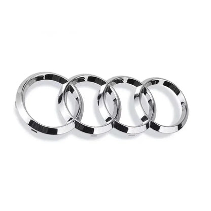 4 Rings ABS Car Front Hood Emblem Bonnet Rear Logo For Audi A3 A4 B8 8P A6 C7 A5 Q5 B7 B6 B9 SLINE QUTTRO RS Q3 Q7 S3 S4 S5 S6