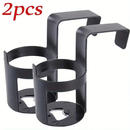 2PCS Car Drink Cup Holder Container Hook Multifunctional Hanging Window Door Mount Universal Water Bottle Cup Stand for Auto