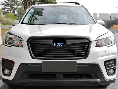 For Subaru Forester 2019-2021 Car Styling Front Racing Grills Hood Cover Trim Protector Decoration Accessories Exterior Sticker