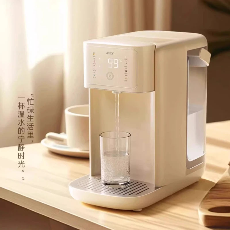 JMEY Instant Small Desktop Water Dispenser, Pure Drinking Hot Water Machine Integrated K3 3.8L 220V 2100W